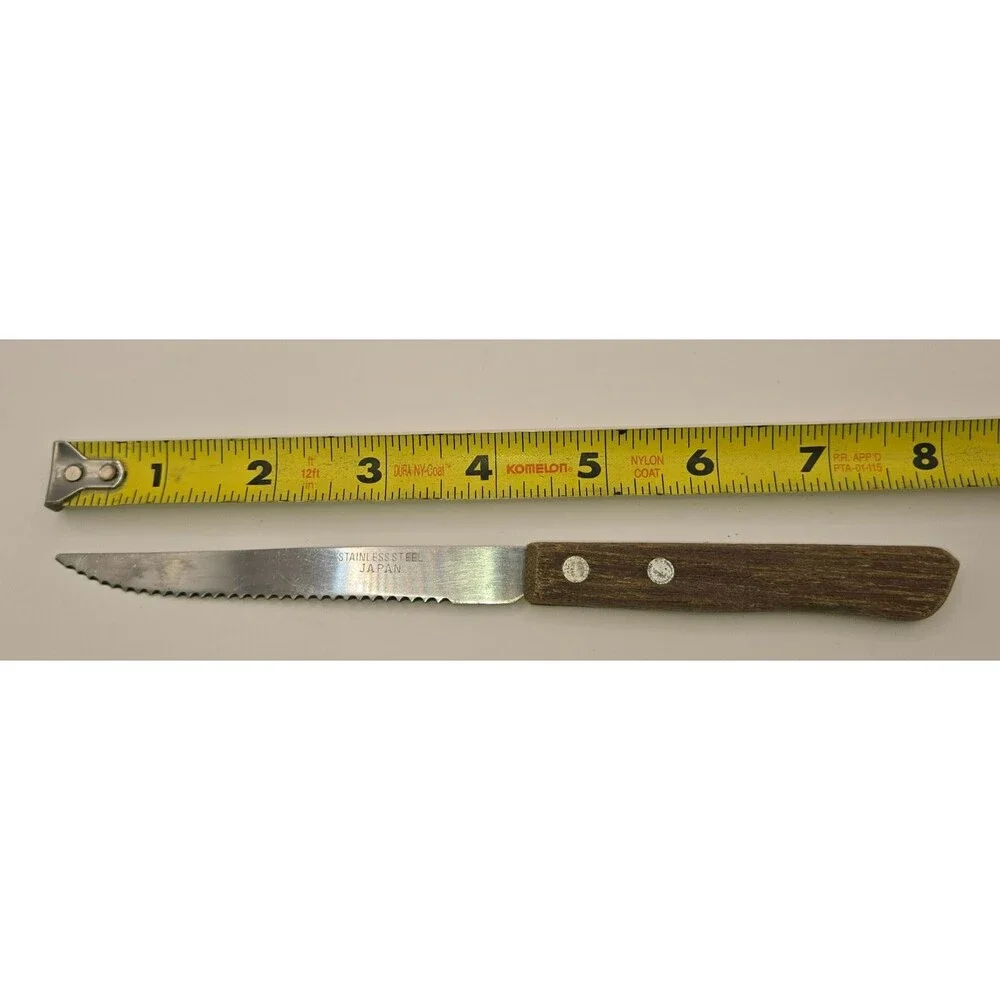 Vintage Japanese Stainless Steel Steak Knife 7.5